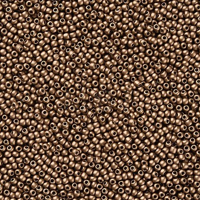 11/0 Grade A Baking Paint Glass Seed Beads X-SEED-N001-A-1037-1