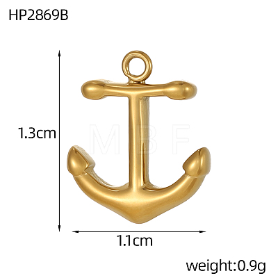 304 Stainless Steel Charms STAS-OY007-24G-1