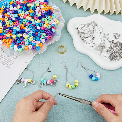 SUPERFINDINGS DIY Earring Making Kits DIY-FH0006-43-1