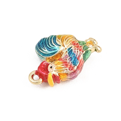 Alloy Enamel Pendants ENAM-D320-02A-1