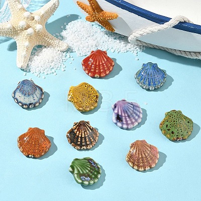 Handmade Porcelain Beads PORC-N009-01-1