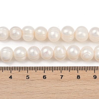 Natural Cultured Freshwater Pearl Beads Strands PEAR-I007-07J-11A-1