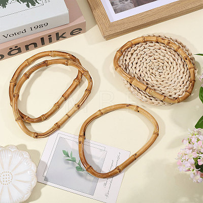 Bamboo Stick D Ring Bag Handles PURS-WH0816-004-1