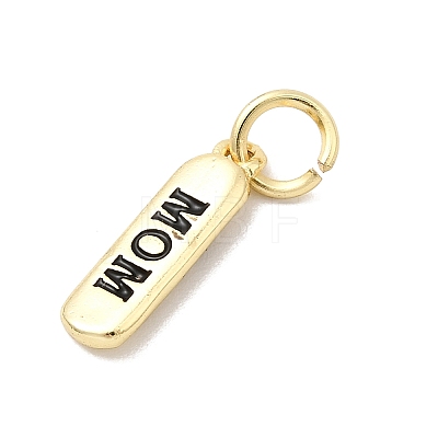 Brass Enamel Charms KK-P338-01G-C01-1