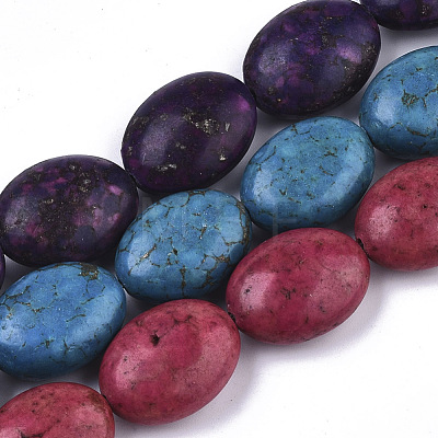 Synthetic Turquoise Beads Strands TURQ-N214-01B-1