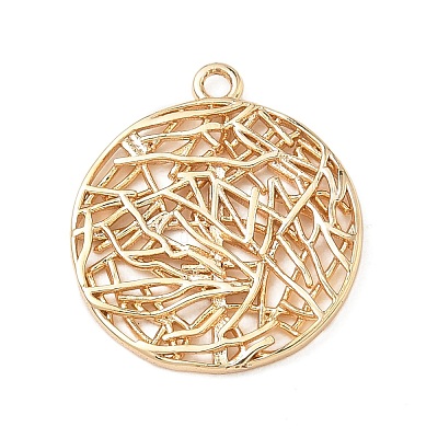 Brass Pendants KK-D263-01G-06-1