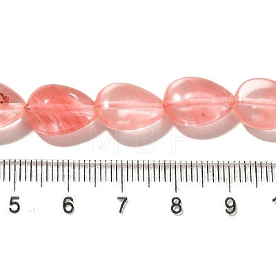 Cherry Quartz Glass Beads Strands G-I377-A02-1