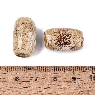 Vintage Handmade Porcelain Beads PORC-N013-12-20-1