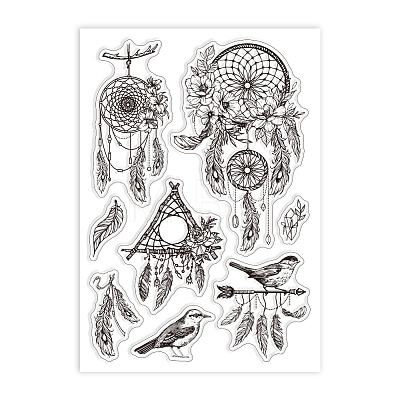 Custom PVC Plastic Clear Stamps DIY-WH0448-0277-1