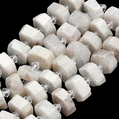 Natural Rainbow Moonstone & Green Opal & Labradorite & Picasso Jasper & Rhodonite & Ocean Jasper & Flower Amazonite & Botswana Agate Beads Strands G-L642-H01-01-1
