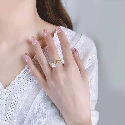 Alloy Cuff Open Rings FS-WG16B79-01-1
