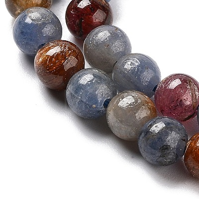 Natural Sapphire Beads Strands G-K383-A01-02-1