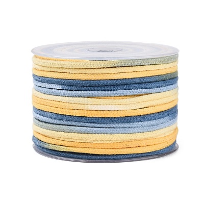 50M Segment Dyed Macrame Cotton Cord OCOR-Q060-01A-07-1