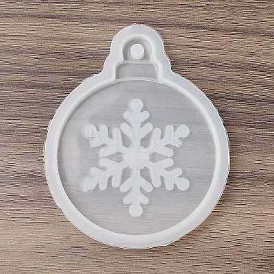 Christmas Theme DIY Silicone Pendant Molds SIMO-G007-01G-1