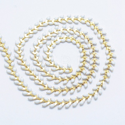 Brass Handmade Chains CHC-P004-C01G-1