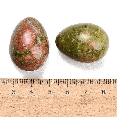 Natural Unakite Egg Stone GG-L654-H02-03-1