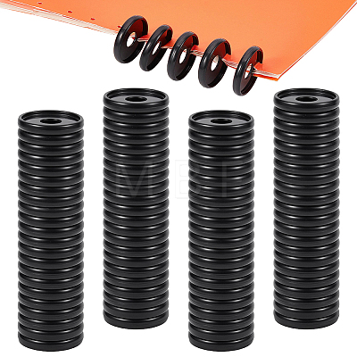 Plastic Loose Leaf Ring Round Binder Discs FIND-WH0366-314-1