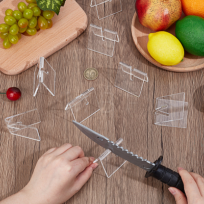 Acrylic Kitchen Knife Holders AJEW-WH0752-028-1