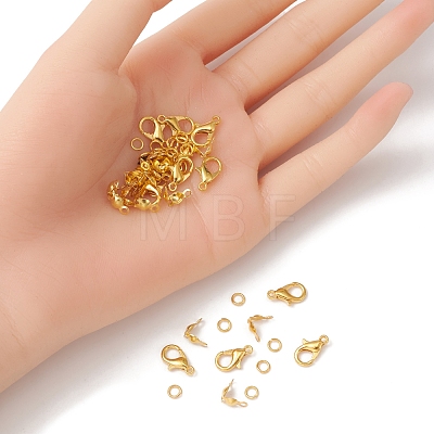 30Pcs Zinc Alloy Lobster Claw Clasps FIND-YW0003-81S-1