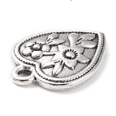 Tibetan Style Alloy Pendants PALLOY-P293-027AS-1