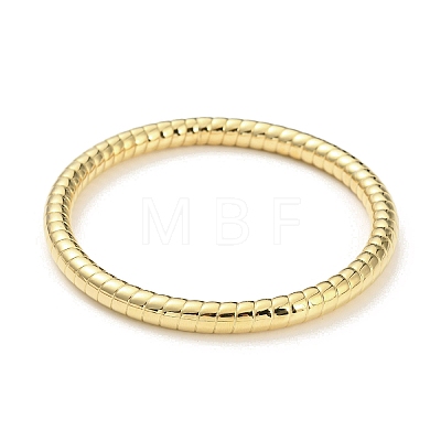 304 Stainless Steel Grooved Bangles BJEW-G686-04G-1