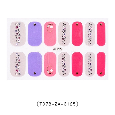 Full Cover Nail Stickers MRMJ-T078-ZX-3125-1