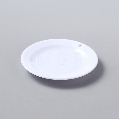Mini ABS Plastic Dish DJEW-WH0015-56D-1