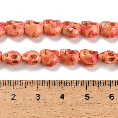 Synthetic Turquoise Beads Strands TURQ-F019-02G-1