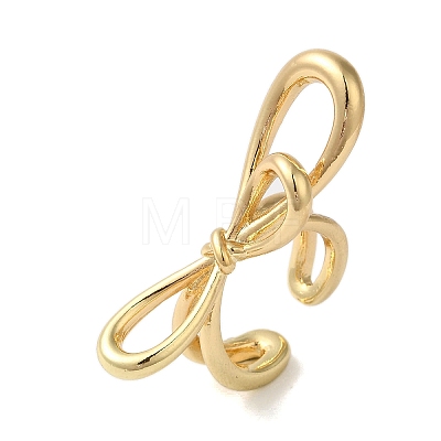 Alloy Open Cuff Rings for Women RJEW-S412-04G-07-1