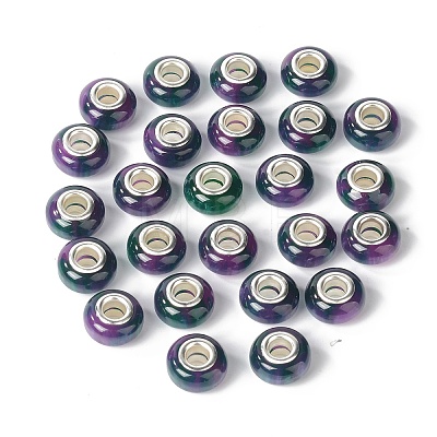 Rondelle Resin European Beads RPDL-A001-02-1