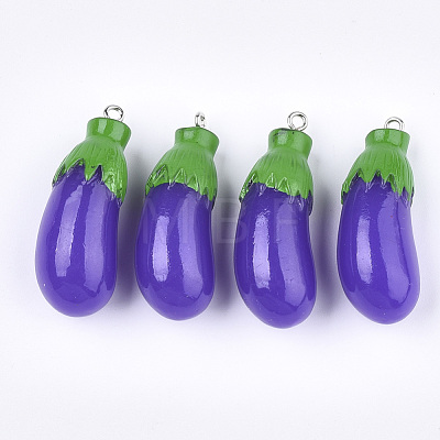 Resin Pendants RESI-T028-41-1