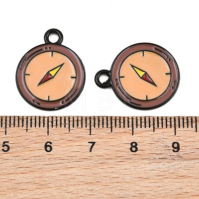 Baking Paint Alloy Enamel Pendants AL-CBA79B7-02EB-02-1