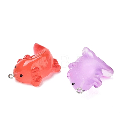 Resin Pendants RE-CBA14F0-09-1