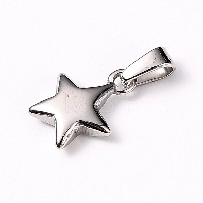 304 Stainless Steel Charms STAS-I127-067P-1