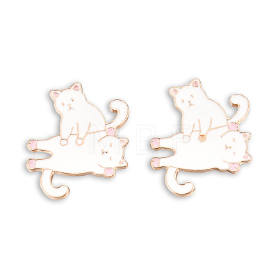 Cat Shape Enamel Pin JEWB-N007-191-1