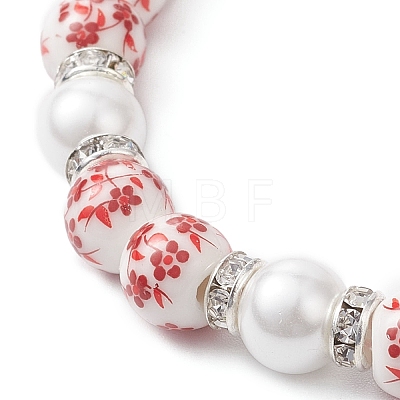 Brass Bowknot Charm Bracelets BJEW-JB12905-02-1