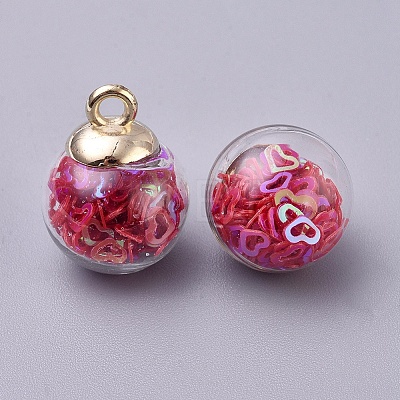 Transparent Glass Globe Pendant GLAA-TAC0001-17E-1