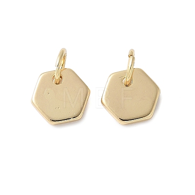 Brass Pendants KK-F892-40G-1