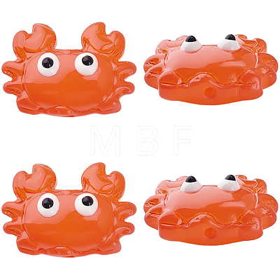 10Pcs Glass Enamel Beads LAMP-PA0001-44C-1
