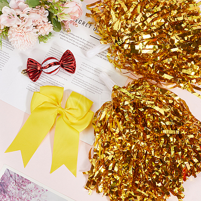 Plastic Cheerleading Pom Poms Cheerleading Hand Flowers AJEW-CN0002-97-1