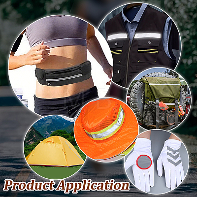 50M Reflective Polyester Ribbons OCOR-WH0070-306D-1