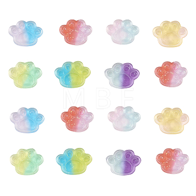 Transparent Resin Cabochons RESI-CJ0001-105-1