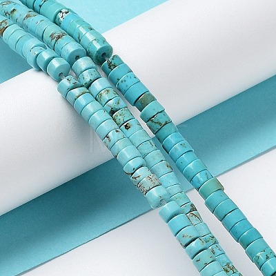 Natural Howlite Beads Strands G-E604-A02-B-1