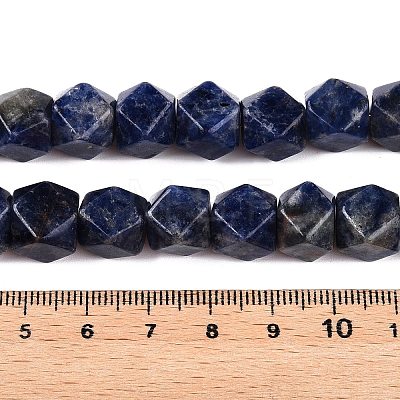 Natural Sodalite Beads Strands G-T138-41-1