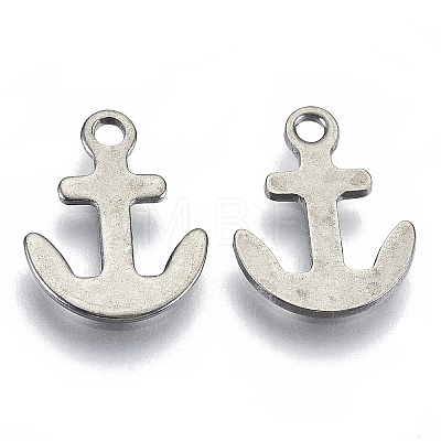 Non-Tarnish 201 Stainless Steel Charms STAS-R116-070-1