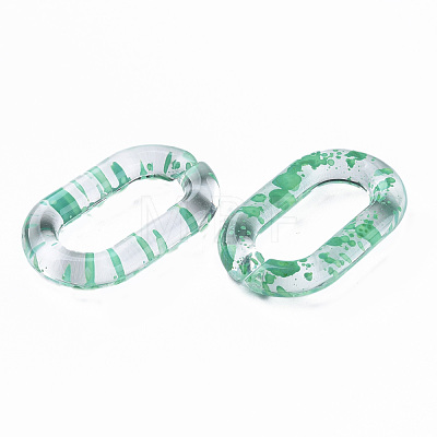 Transparent Acrylic Linking Rings OACR-N009-013B-12-1