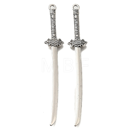 Tibetan Style Alloy Big Pendants FIND-G078-32G-AS-1