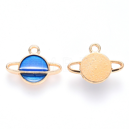 Alloy Enamel Pendants X-ENAM-S121-078B-1