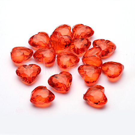 Valentines Day Ideas for Her Transparent Acrylic Beads X-PL318Y-5-1