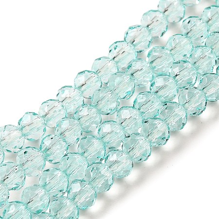 Transparent Baking Paint Glass Beads Strands LS-DGLA-A034-T4mm-D01-1
